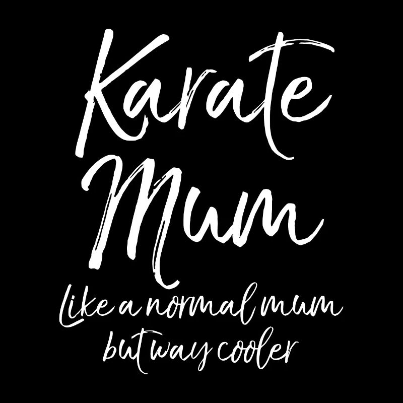 Muttertag Karate-Mutter wie eine normale Mutter, aber Wayf