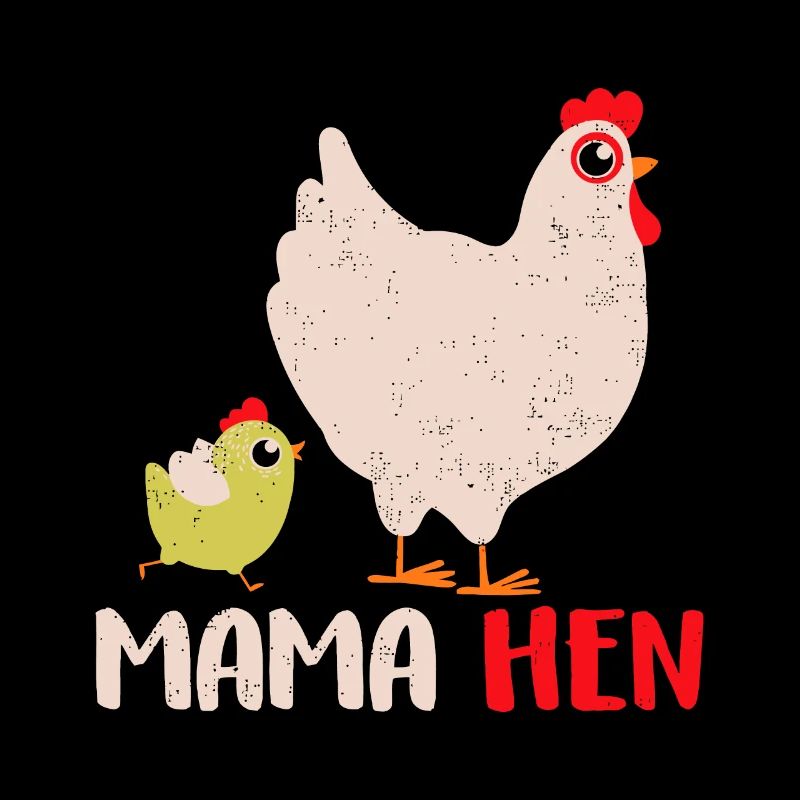 Lustiger Muttertag Mama Hen Geschenk Bauernhof Tier