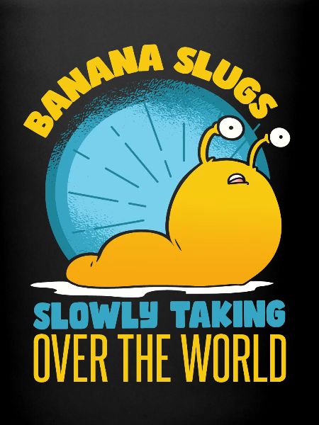 Funny Banana Slug