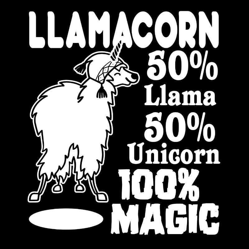 Llama Llamacorn Llama Unicorn