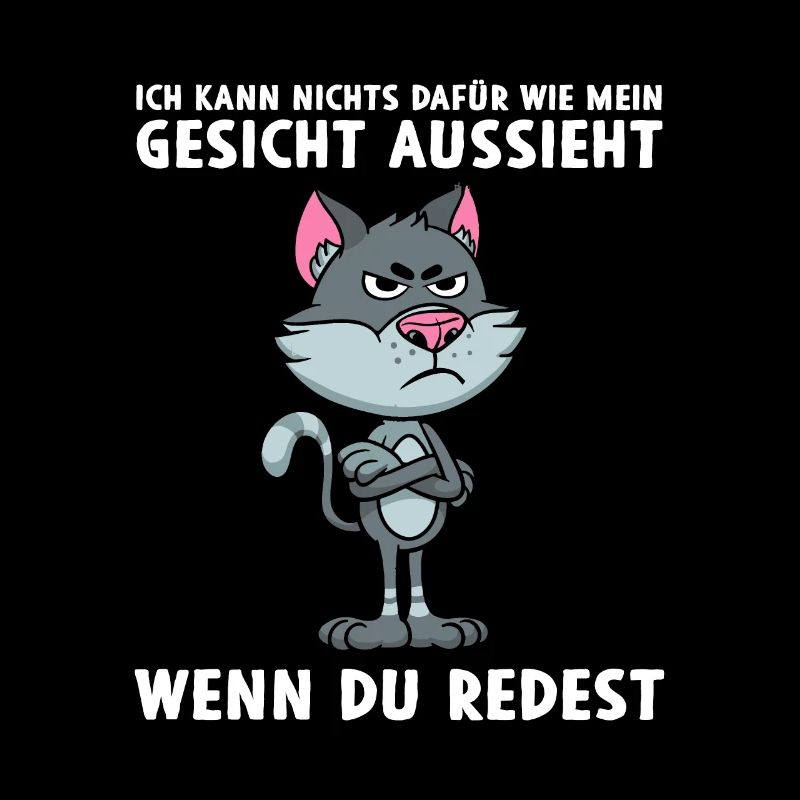 Kann nichts dafür wie mein Gesicht aussieht