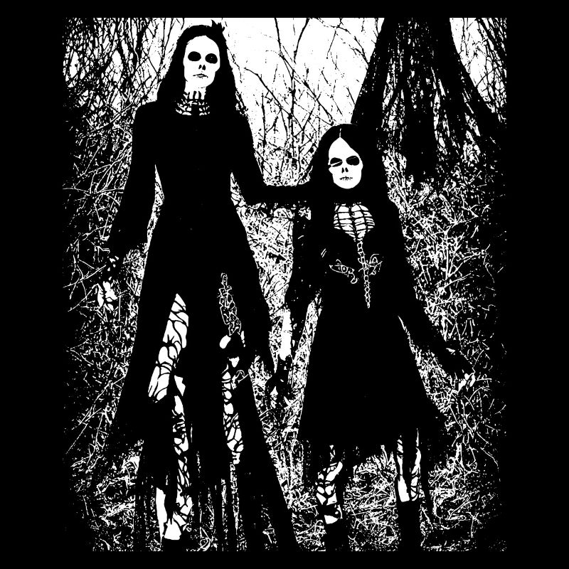 Fairycore Ästhetik Skelett Fee Goth Gothic G