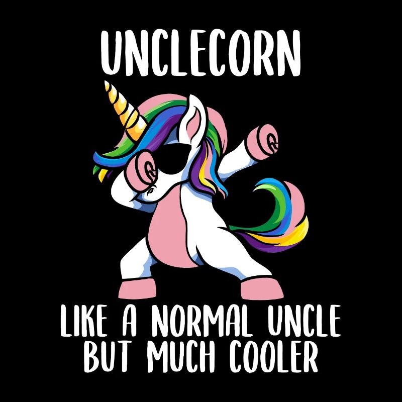 Herren Einhorn Onkel Mädchen Geburtstagsfeier Kleidung, Un
