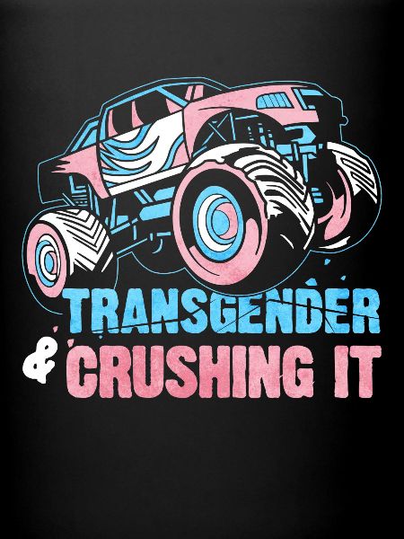 Transgender Pride Monster Truck