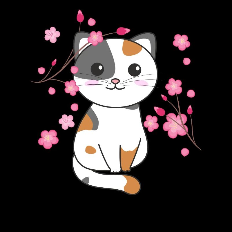 Chat animaux mignons pour enfants kawaii