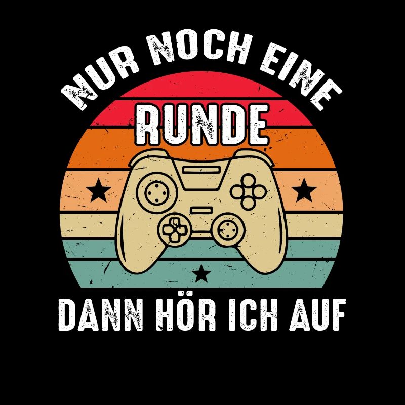 Nur Noch Eine Runde Zocken Gamer Controller