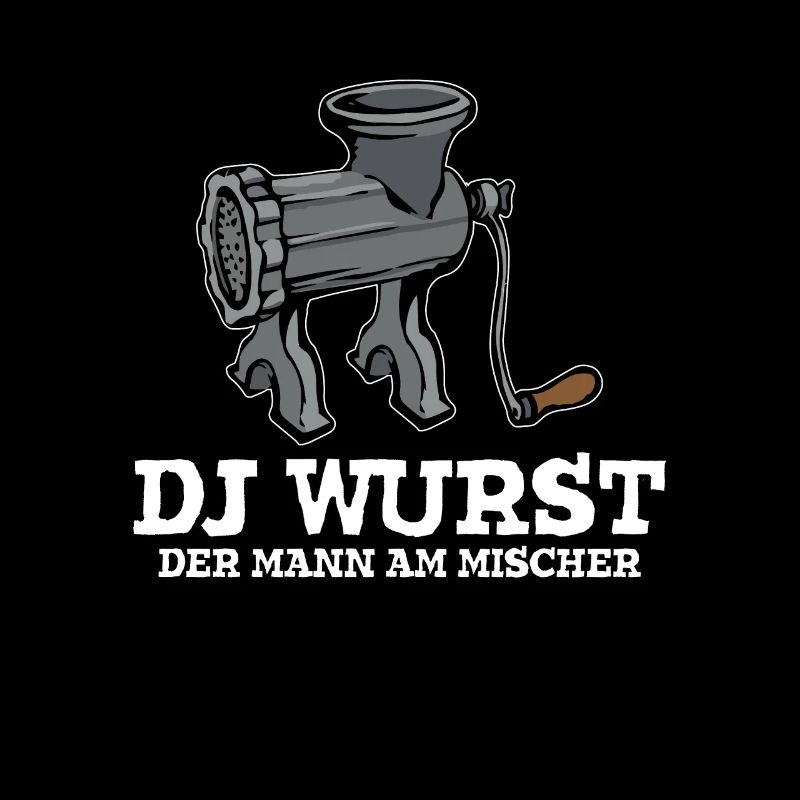 Dj Wurst Der Mann Am Mischer Fleischer Fleischwolf