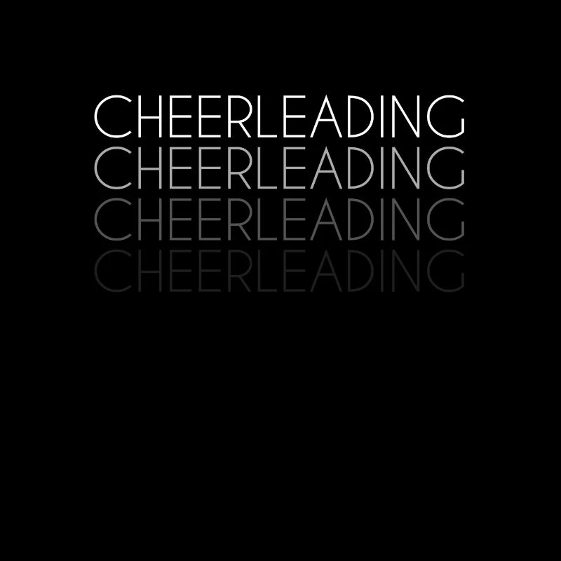 Lettrage de cheerleading