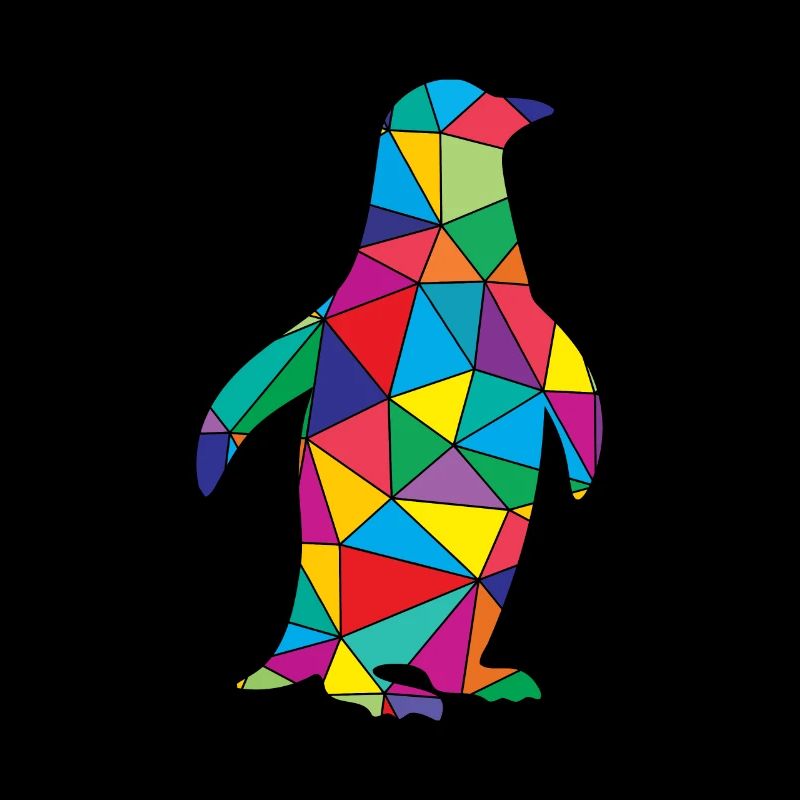 Pingouin Polygone Animal Sauvage