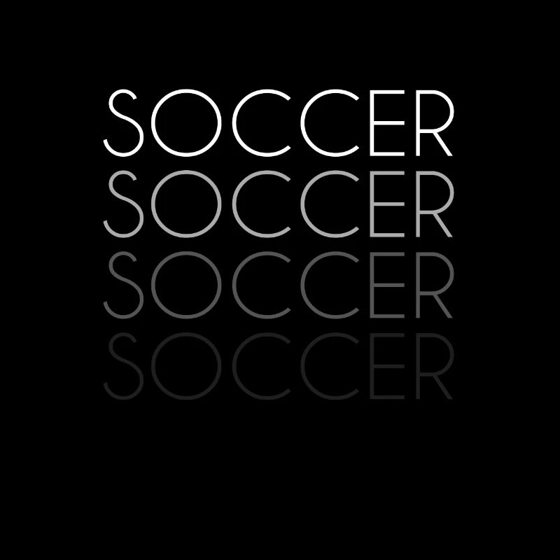 Fußball Schriftzug