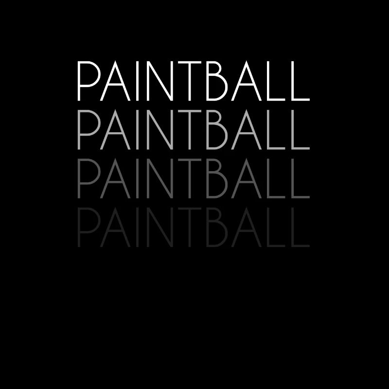 Lettrage de paintball
