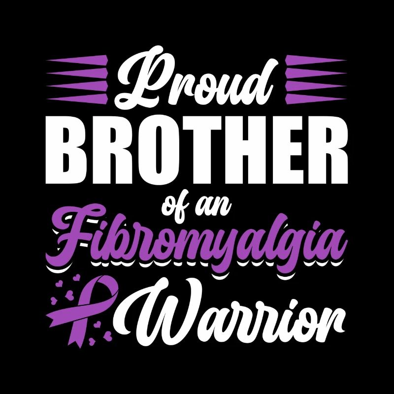 Stolzer Bruder Eines Fibromyalgie-kriegers