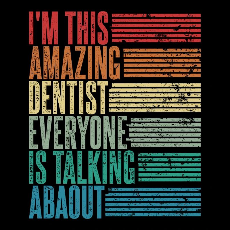 Dentist Dentist Dentist Gift Retro