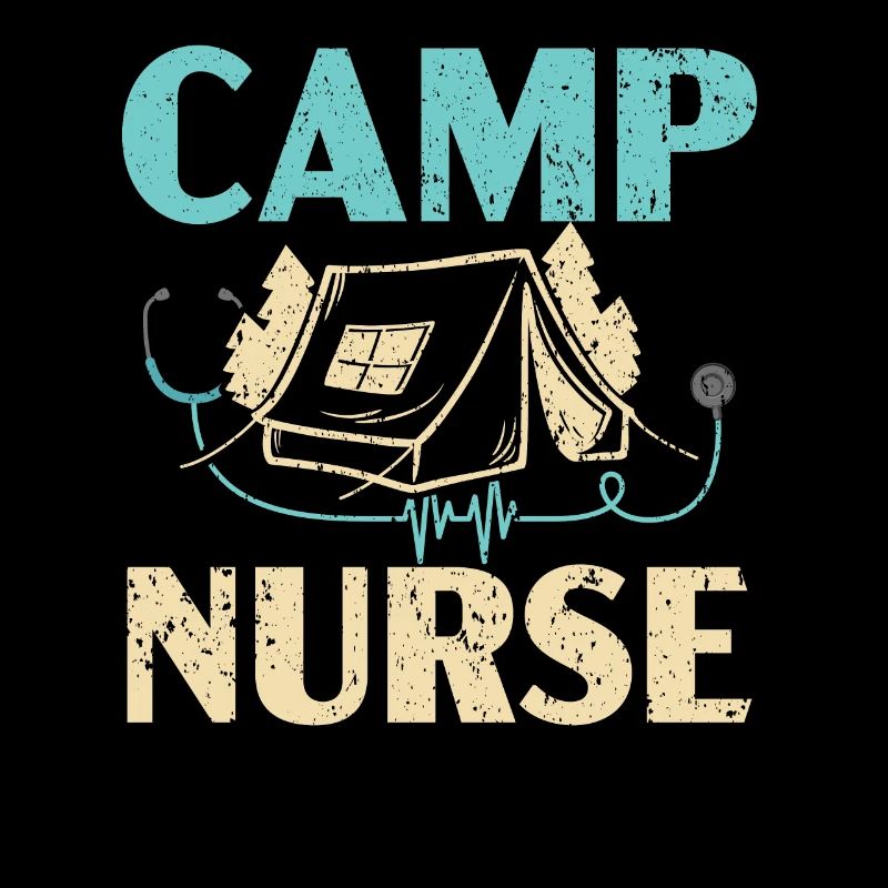 Camp Krankenschwester Camping Krankenschwester Krankenschwester Camper