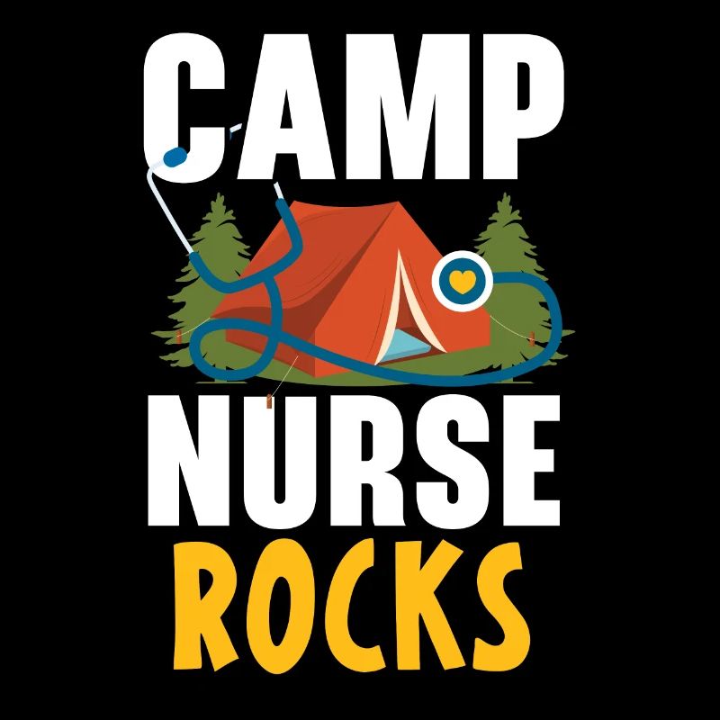 Camp Krankenschwester Camping Krankenschwester Krankenschwester Camper