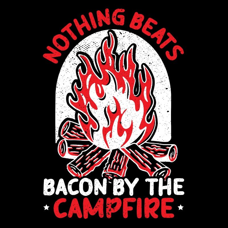 Camping Und Speck Fleisch Camp Camper Ich liebe Speck