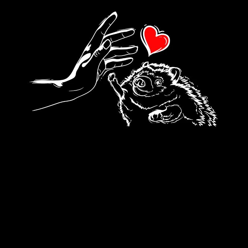 Hérisson Amour Hérisson High Five