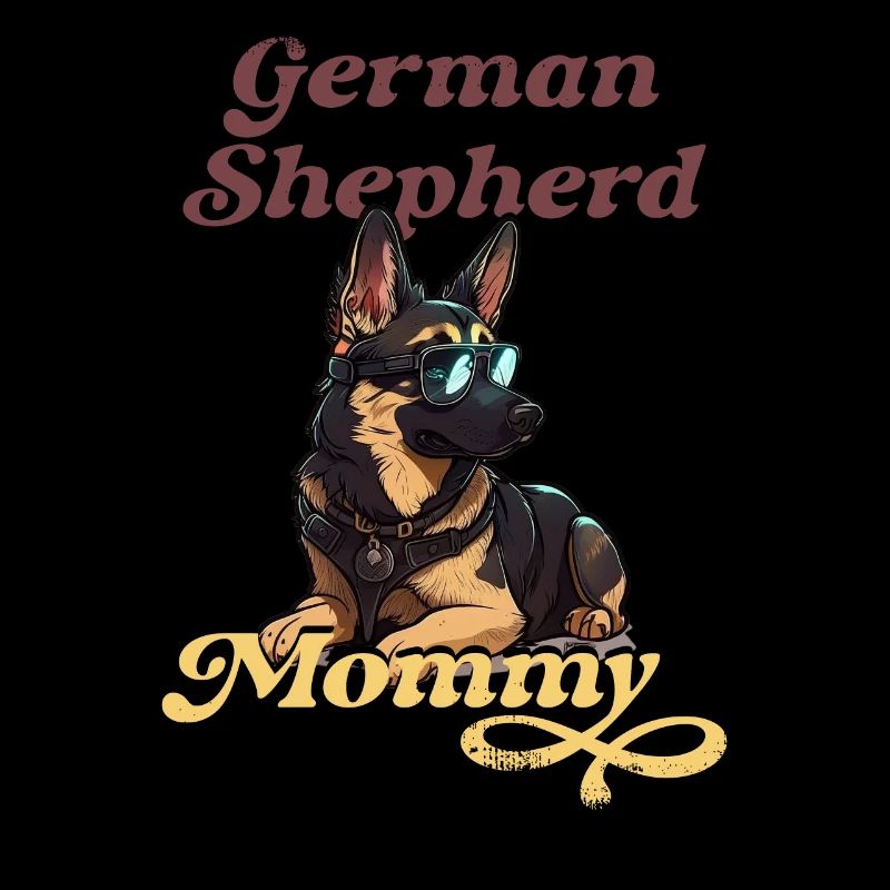 Germany Shepherd Mommy