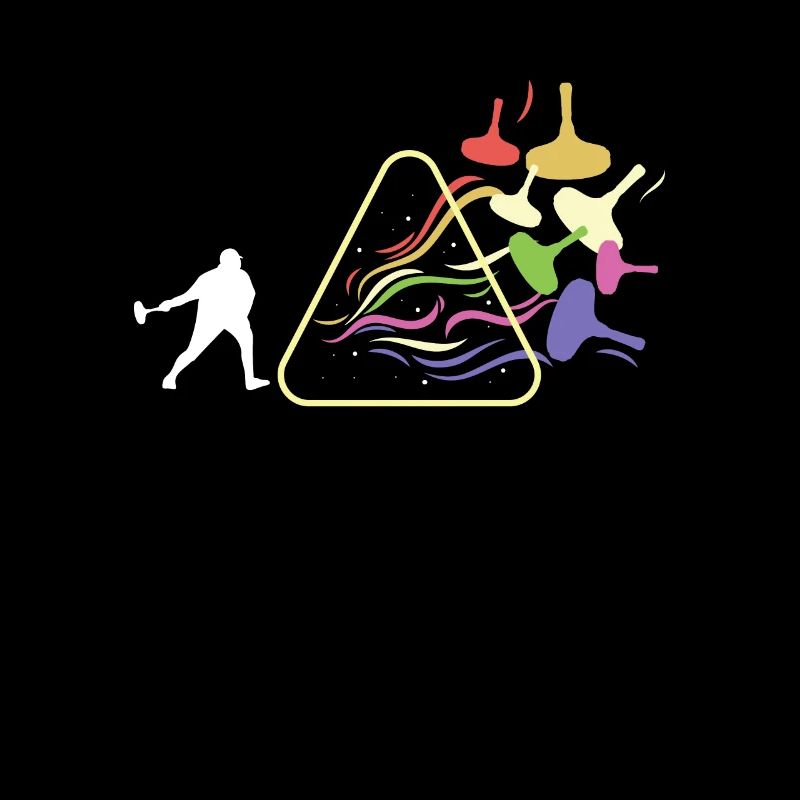 Curling Prism Rainbow Light Funny Physics