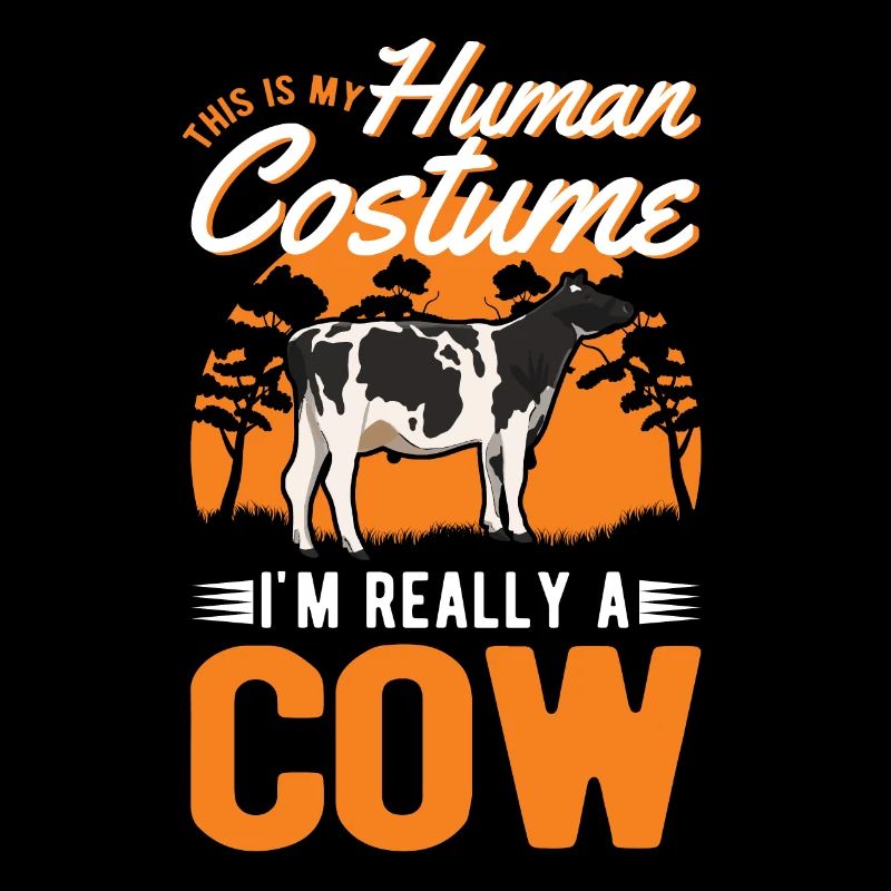 Costume de vache Éleveur de bovins