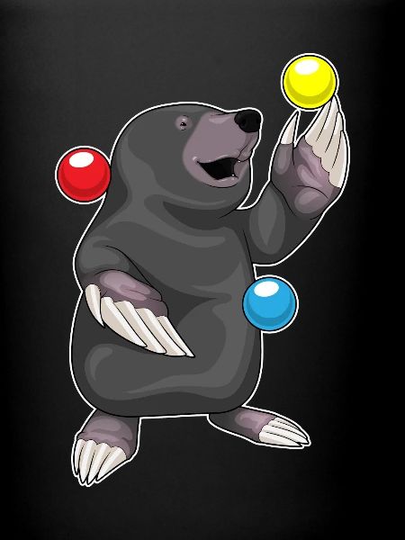 Mole Juggler Juggling