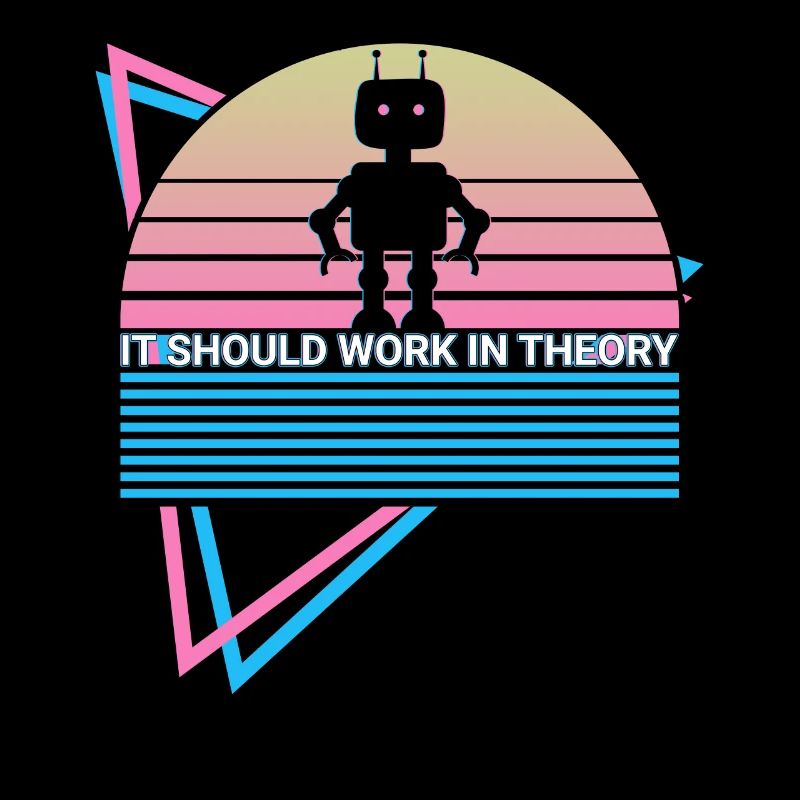 Funny Robot Robotics Retro