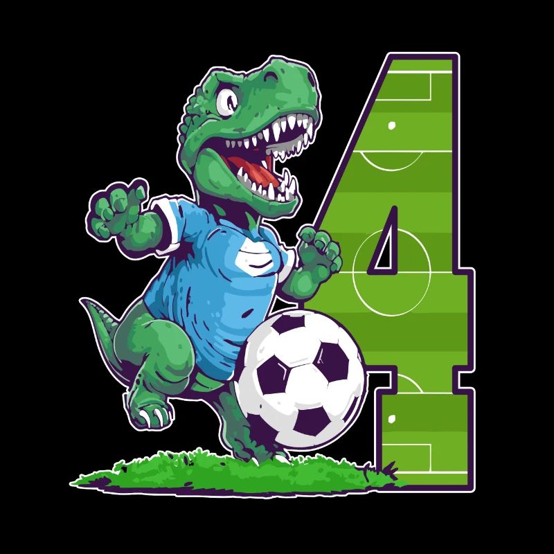 Soccer Dinosaur - 4 year old boy - 4.