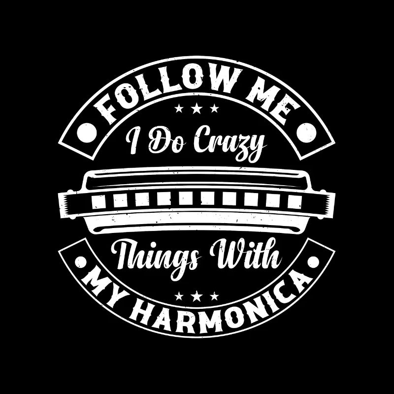 Suivez-moi je fais des choses folles avec mon harmonica do h