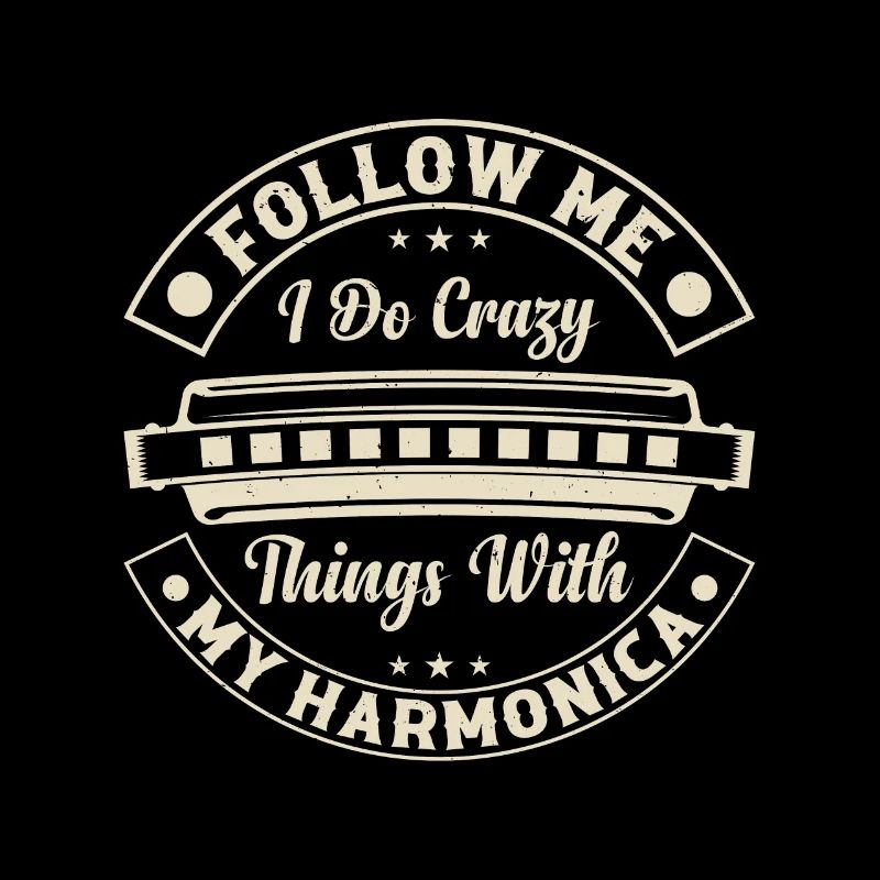 Follow Me I Do Crazy Things With My Harmonica Harm