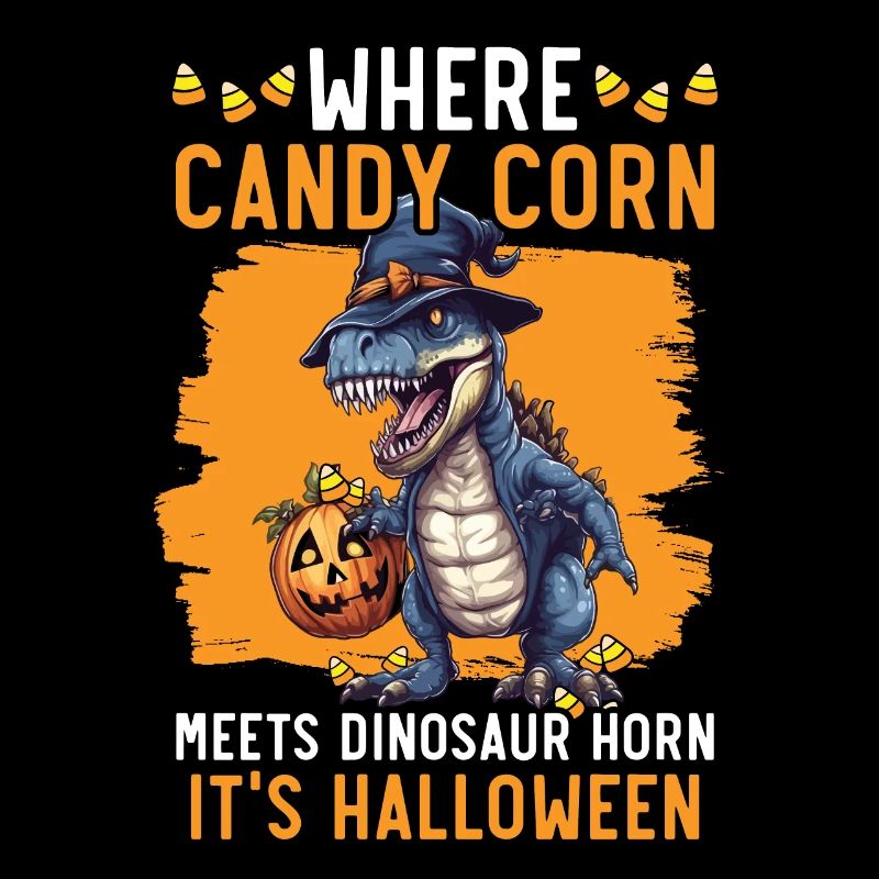 Dinosaurier Halloween Süßes oder Saures Dino Liebhaber