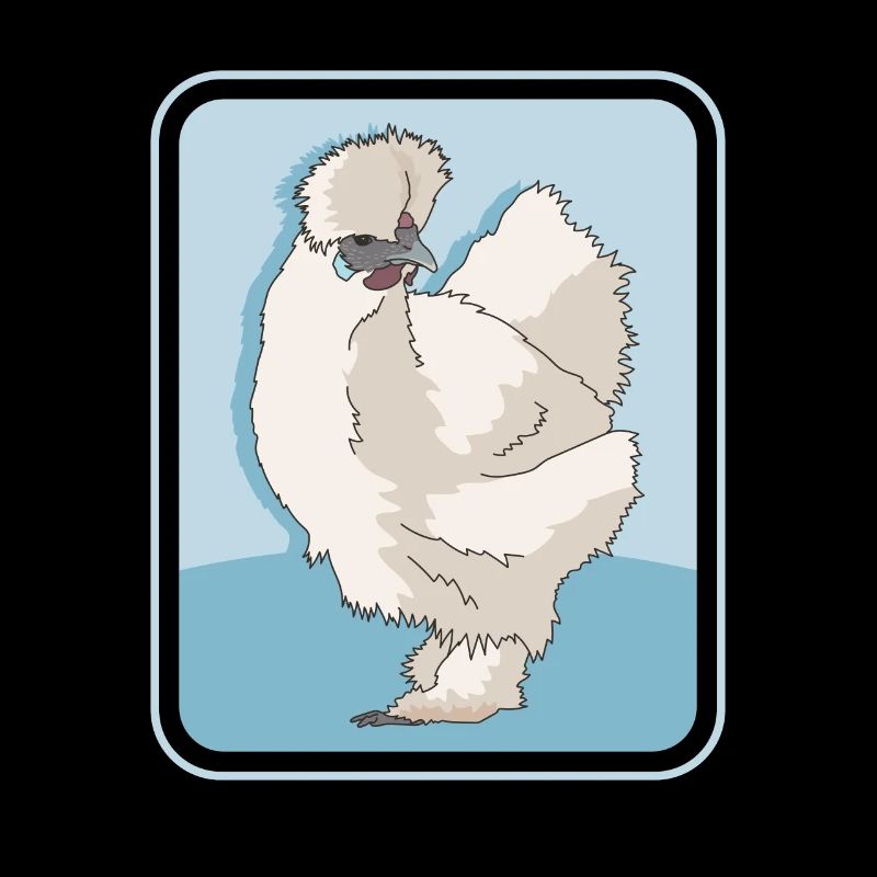 Silk Chicken Silk Chickens Silkie Chickens Gift