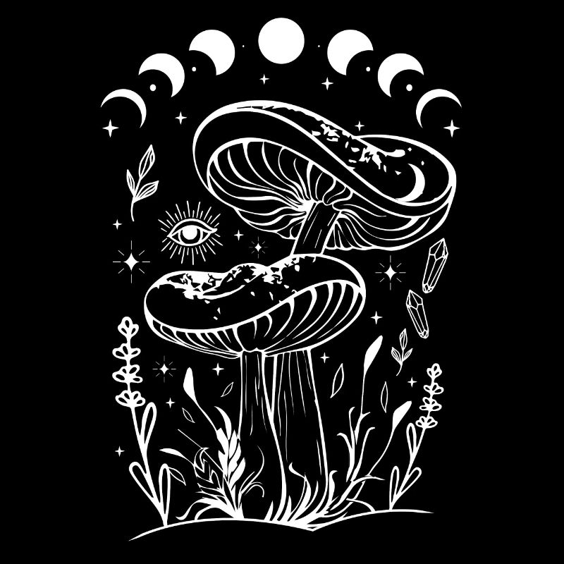 Boho Mushrooms Cottage Core Esthétique Goblincore