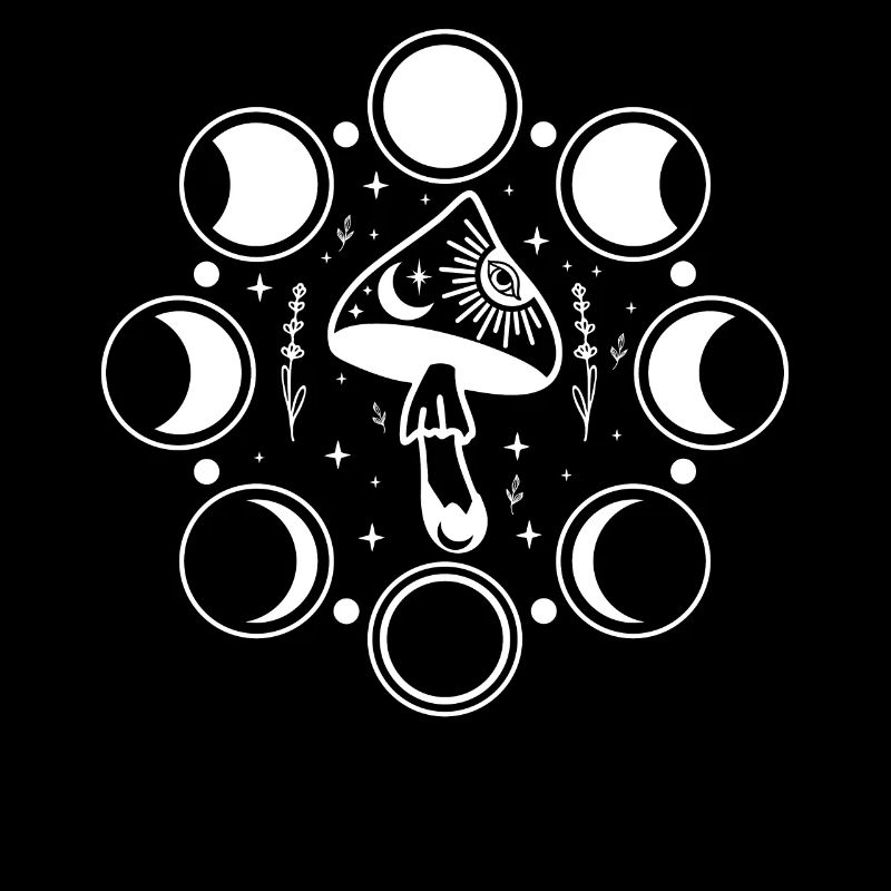 Boho Mushrooms Cottage Core Esthétique Goblincore