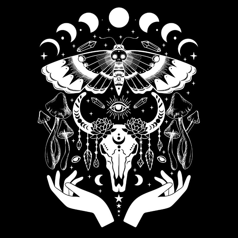 Boho Mushrooms Cottage Core Esthétique Goblincore