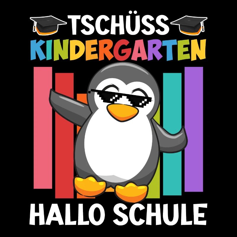 Tschüss Kindergarten Endlich Schulkind