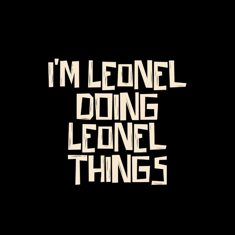 I'm Leonel doing Leonel things