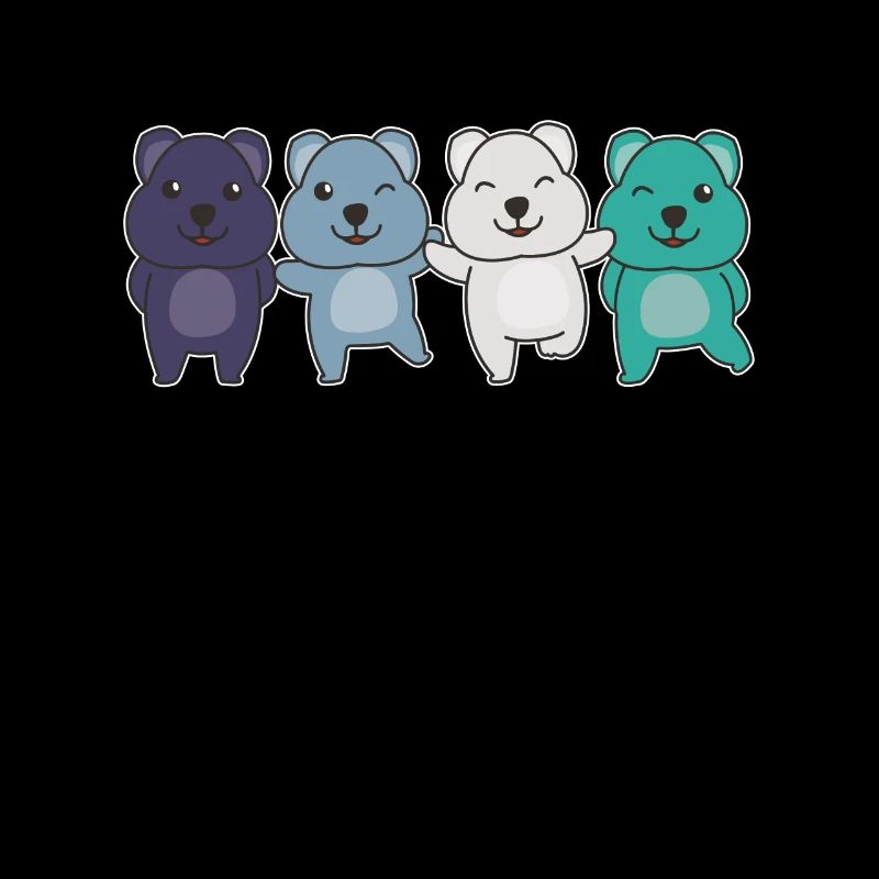 oriented aroace Flag Pride LGBTQ süßes Quokka