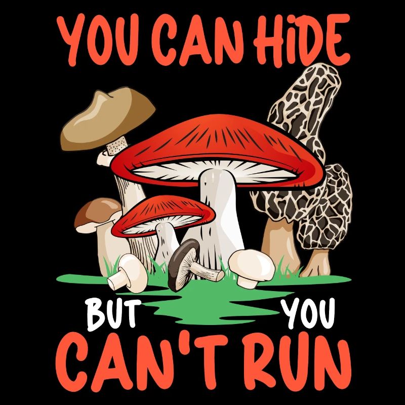 Chasseur de champignons chasse aux champignons