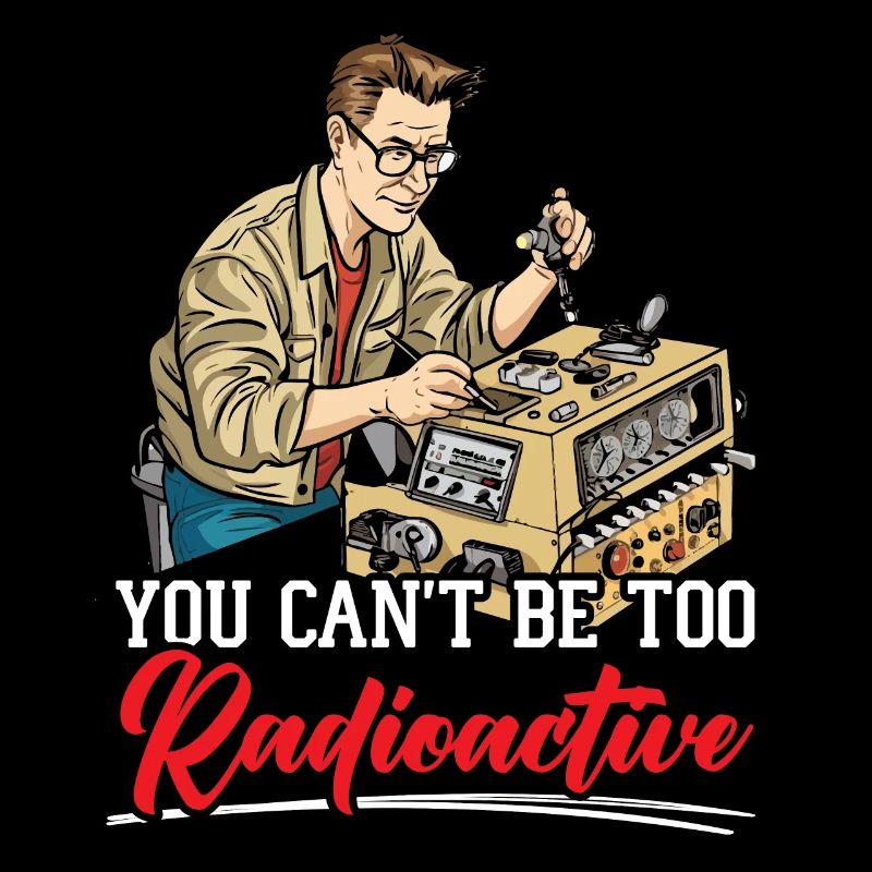 Ham Radio Operator Morse Code Radioactivity
