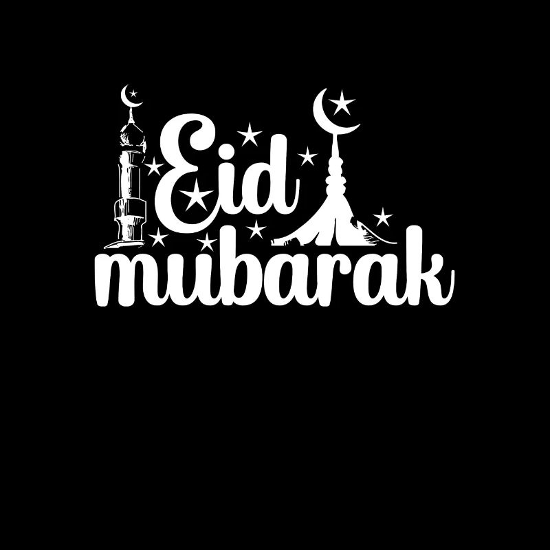 Frohes Eid Mubarak Muslim Eid al Fitr Eid al Adha