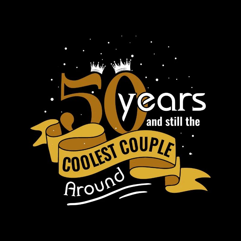 50. Hochzeitstag Ehemann Ehefrau Ehe Beziehung