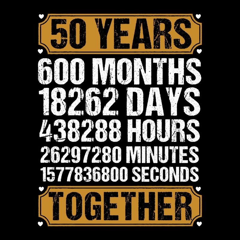 50. Hochzeitstag Ehemann Ehefrau Ehe Beziehung