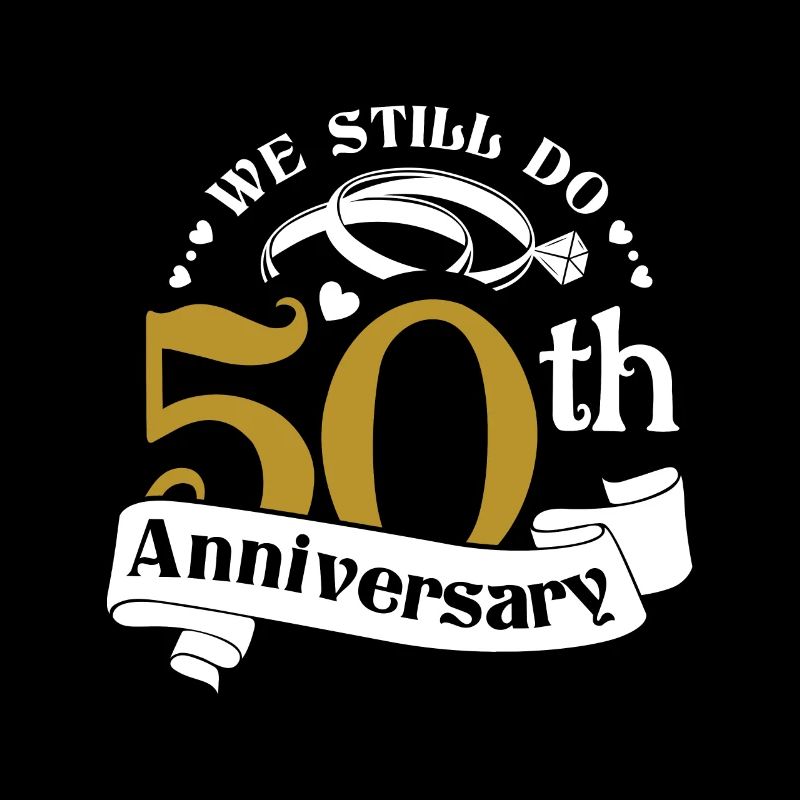 50. Hochzeitstag Ehemann Ehefrau Ehe