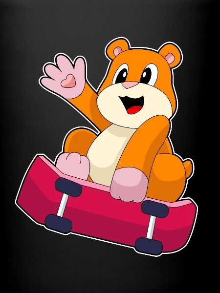 Hamster Skater Skateboard