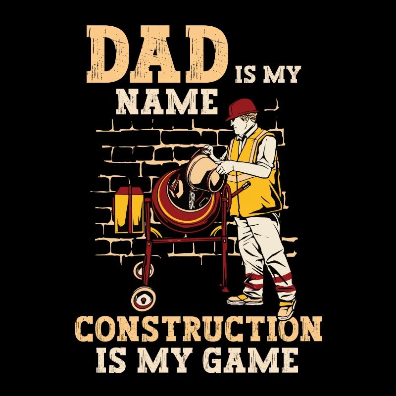 Travailleur de la construction Papa Construction Game Builder Craft