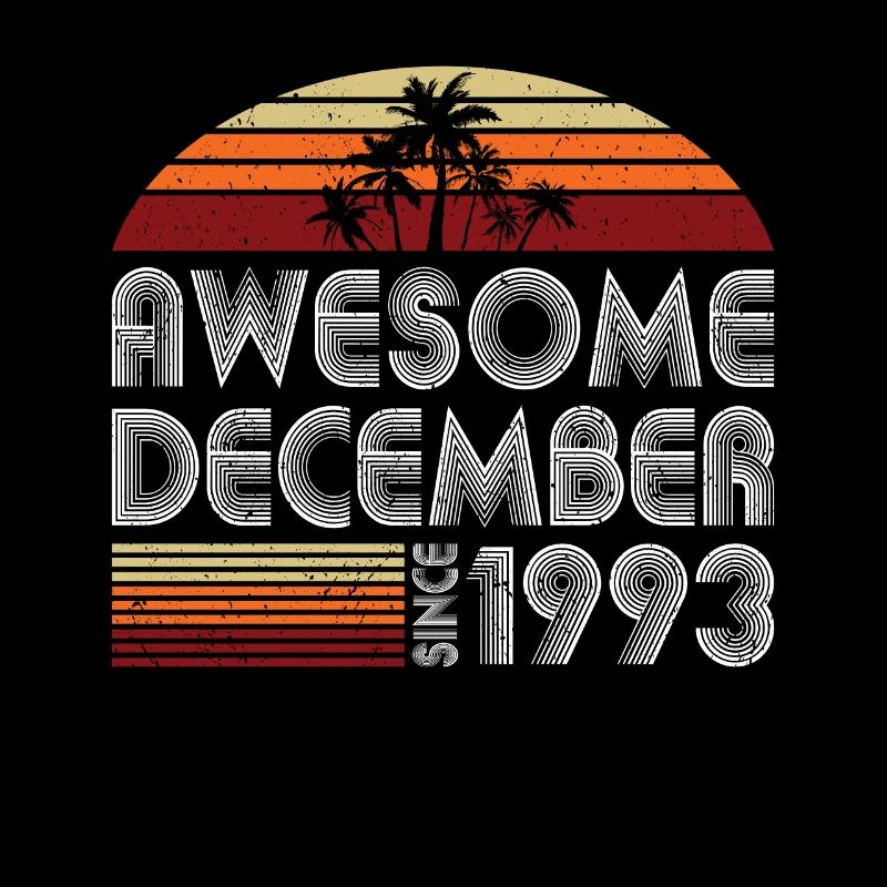 30th Birthday Vintage Awesome Décembre 1993