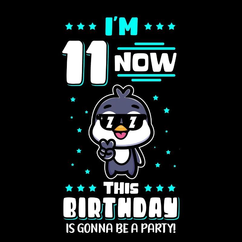 11. Geburtstag 11 Jahre alt Geschenk
