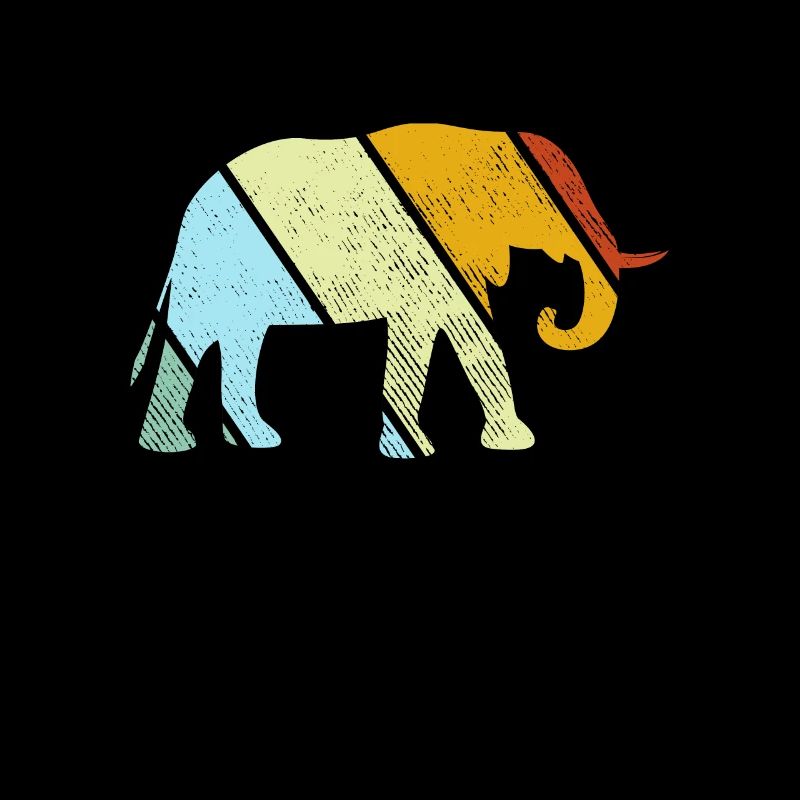 Éléphant Rétro