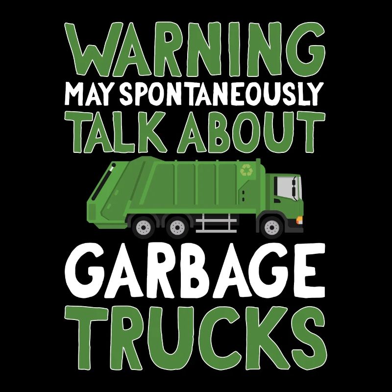 Garbage trucks, garbage day, garbage collection