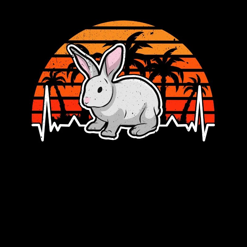 Rabbit Heartbeat Rabbit Retro